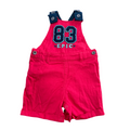 12-18M Red & Navy Epic Dungaree - Ackermans