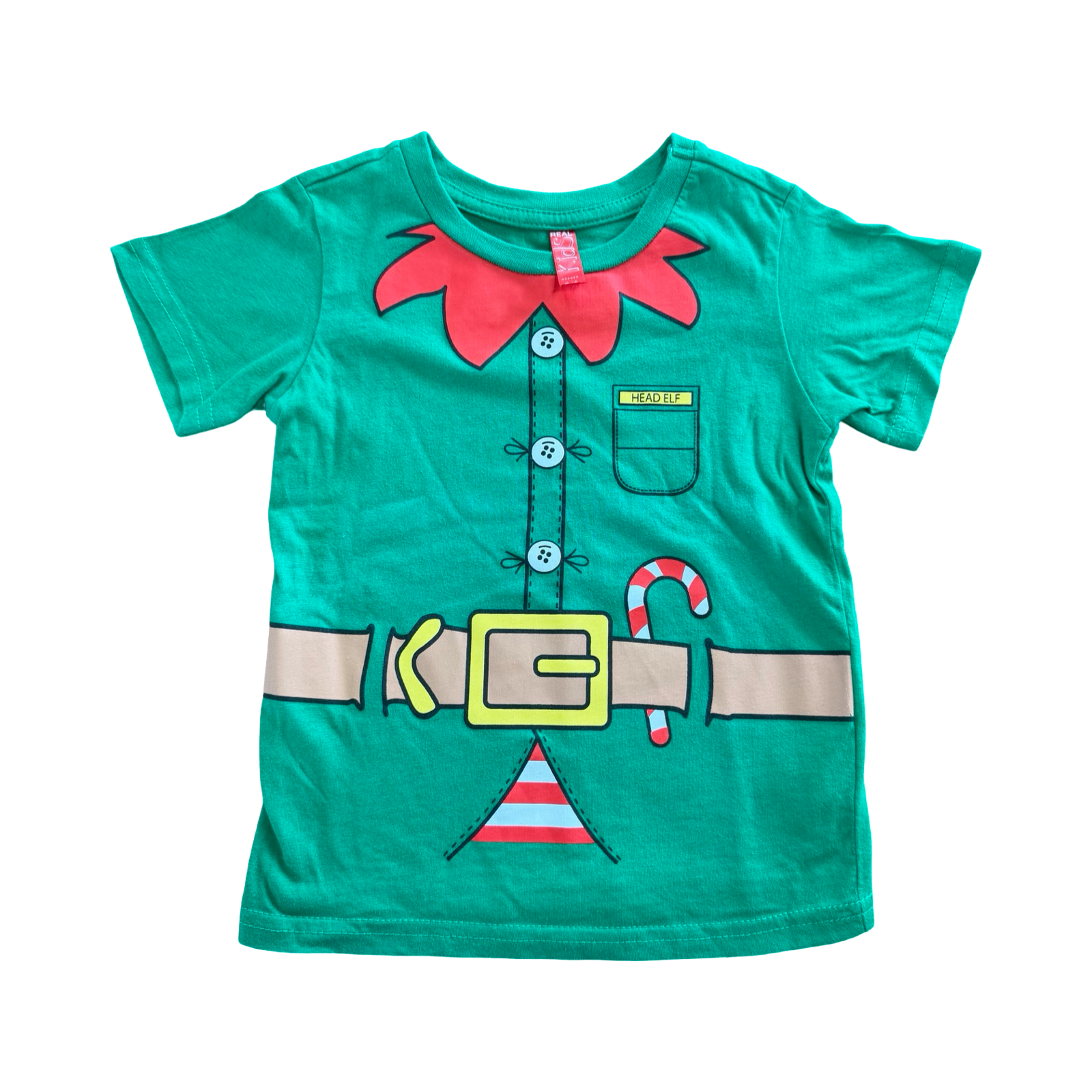 2-3Y Head Elf T-Shirt - Real Kids