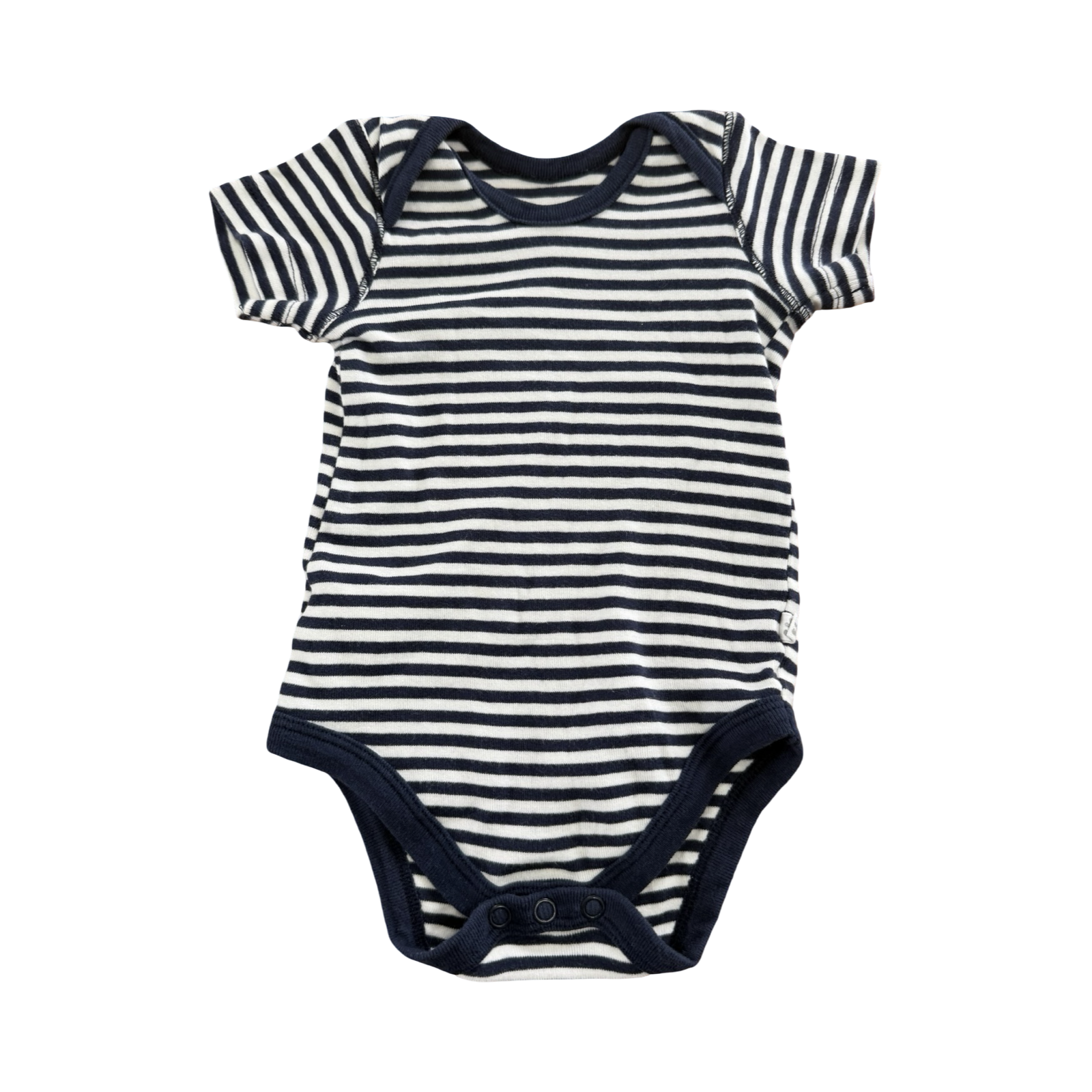 1-3M Navy & White Striped Bodysuit	- Woolworths