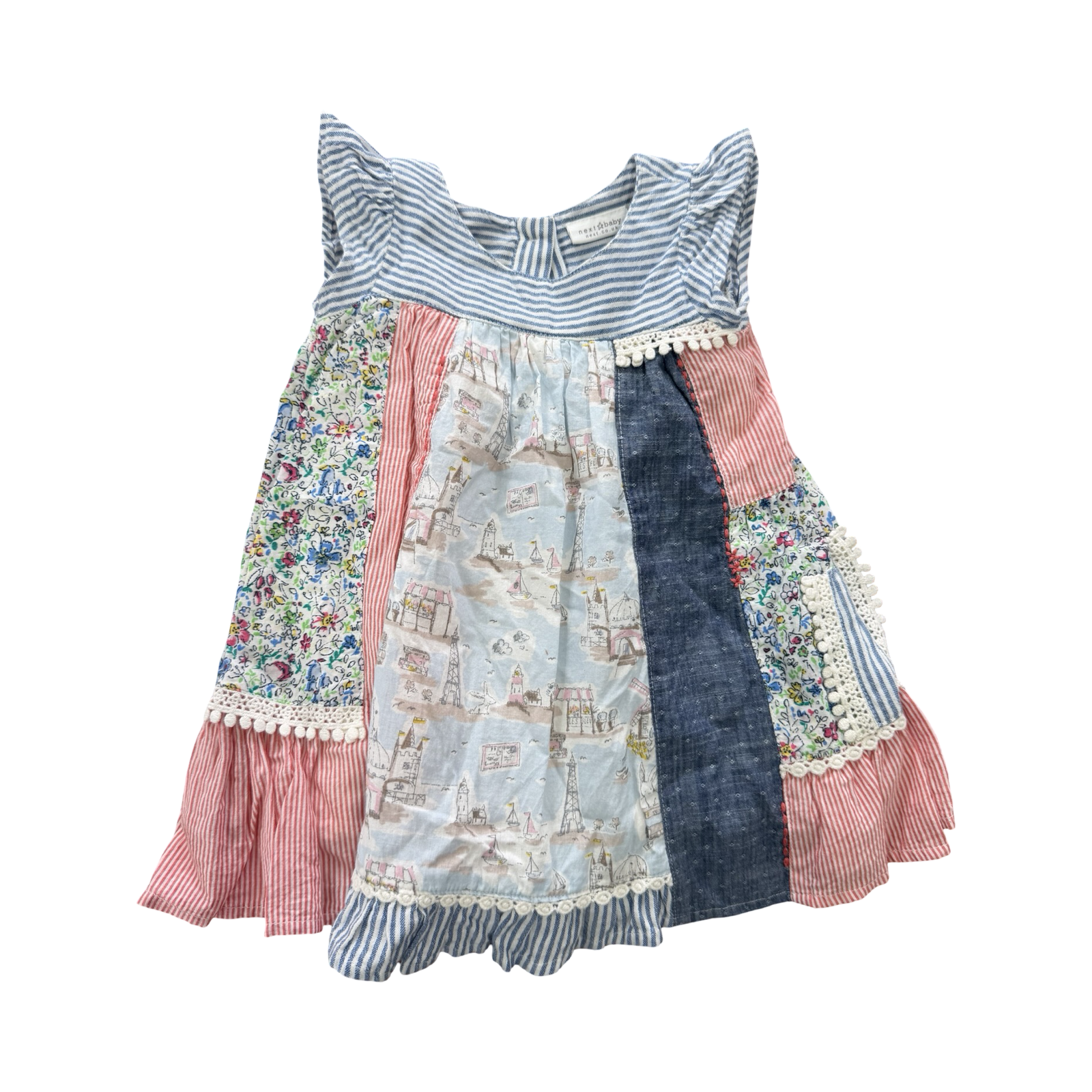 0-3M Multicoloured beautiful Dress - Next