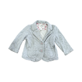 1-2Y Grey Unbrushed Fleece Jacket - H & M