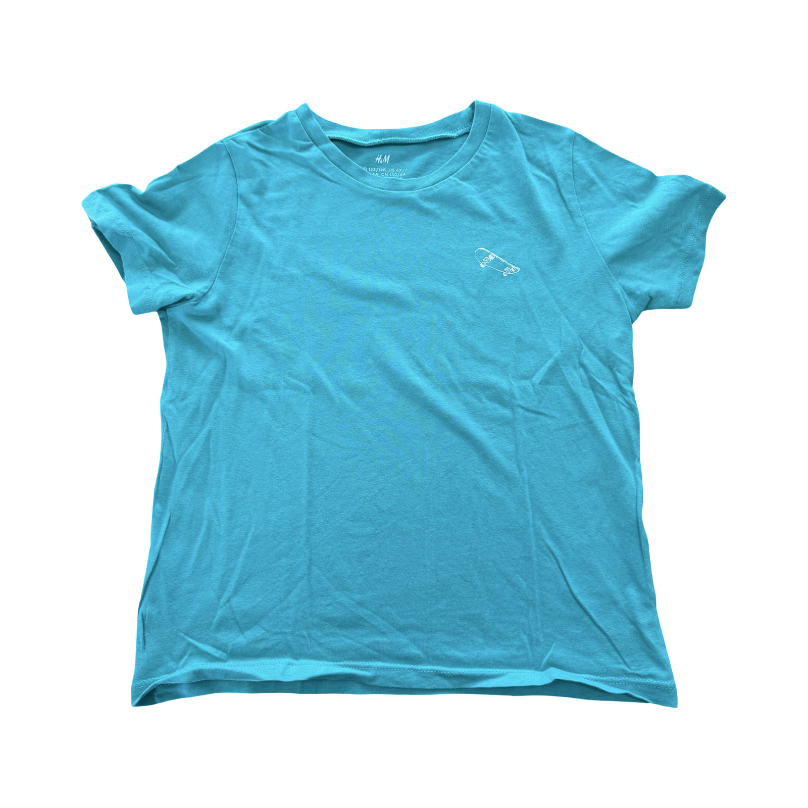 6-8Y Turquoise T-Shirt - H & M