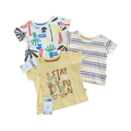 *NEW* 1-3M 3pc T-Shirts Set - Woolworths
