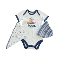 *NEW* 1-3M 3pc Cool Bananas Bodysuit with Bandana & Beanie - Woolworths