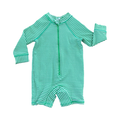 6-12M Green & White Stripe Swimming Costume - Cotton On