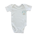 Newborn White Little Bear Cave Bodysuit - Woolworths