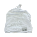 One Size White Viscose Lycra Beanie - Tiger Lily