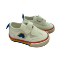 Size 1 White & Multicoloured Dinosaur Sneakers - Woolworths