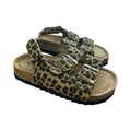 Size 8 Leopard Strap Sandals - Cotton On