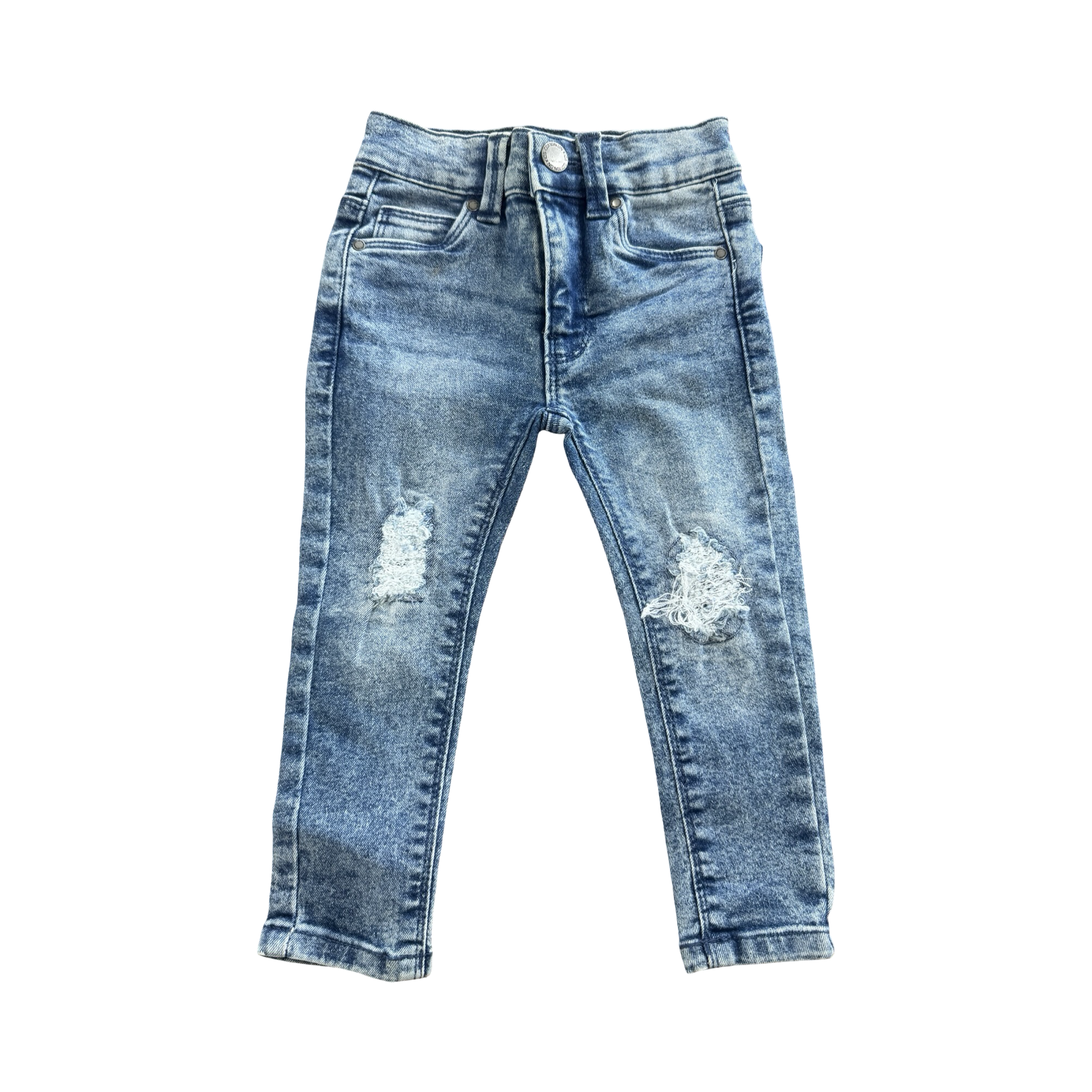 2Y Washed Stretch Denim Jeans - Cotton On