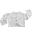 18-24M White Crochet Style Jersey - Zara
