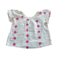 2-3Y Pink & White Floral Loose Fit Top - Zara