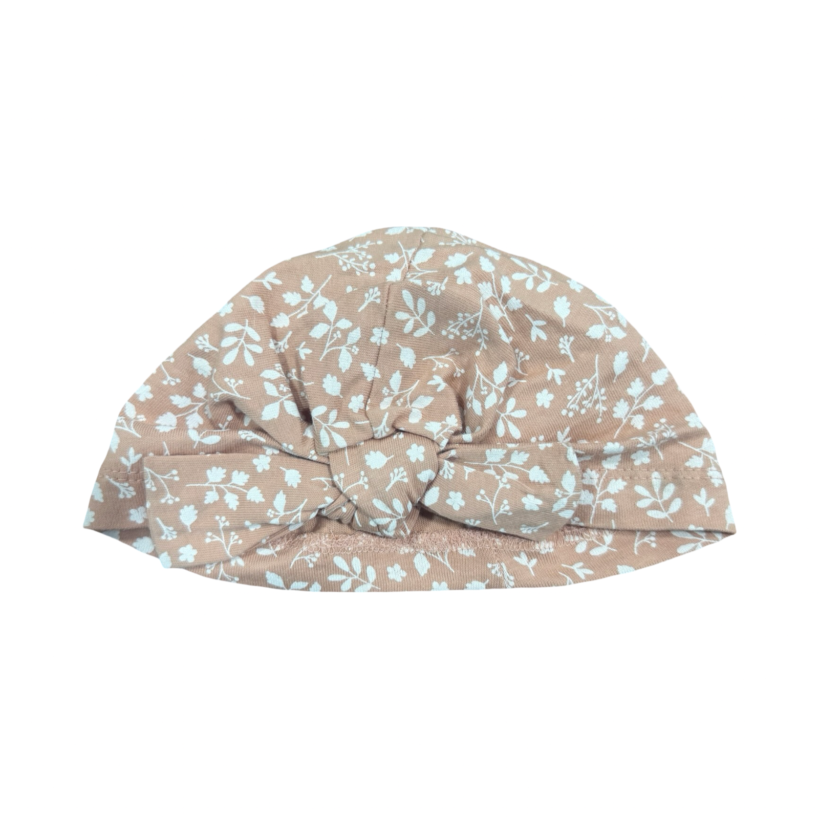 One Size Peach Floral Turban - George