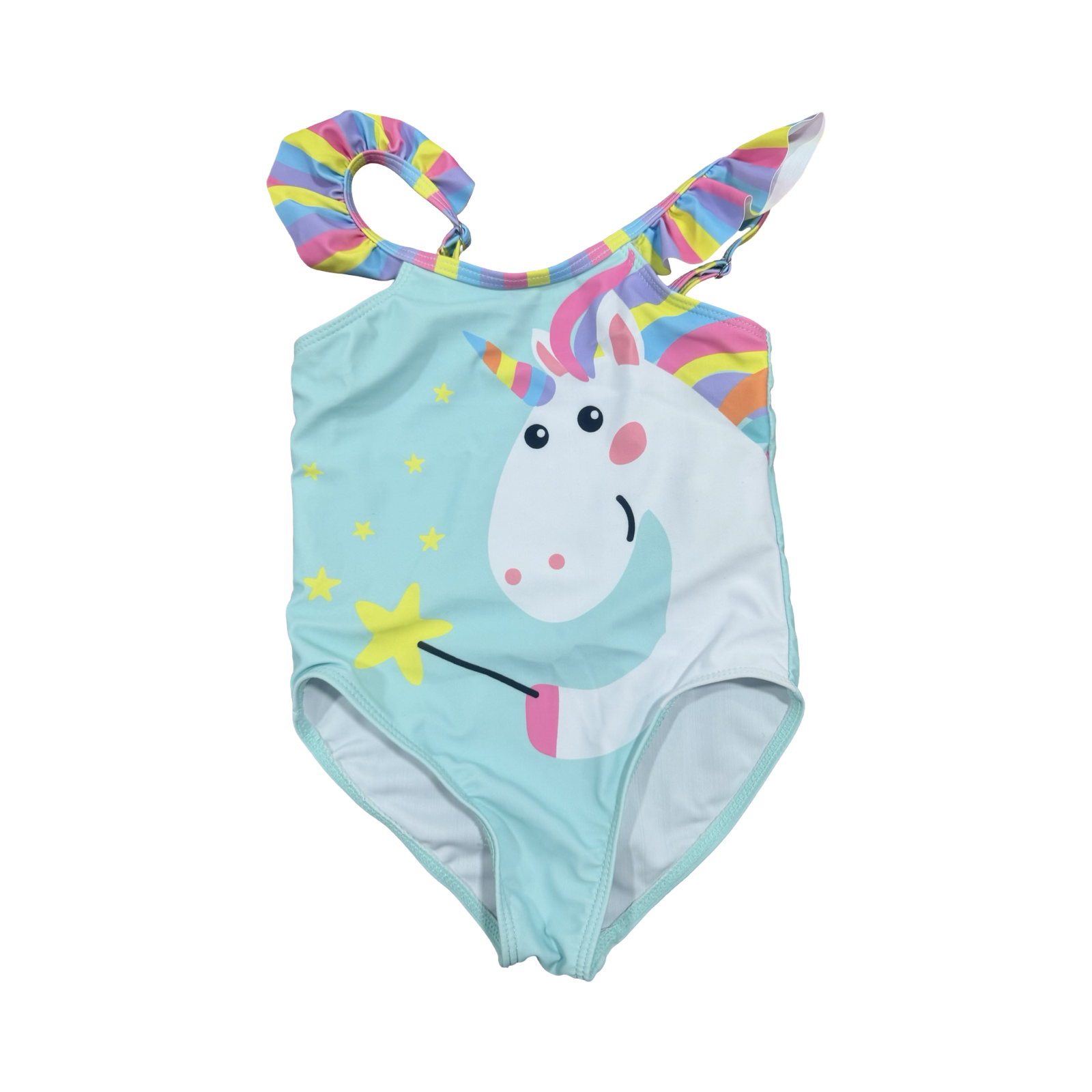 4Y Unicorn Rainbow Swimming Costume