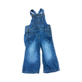 18-24M Super cute Pleated and Frilled Dungaree - George