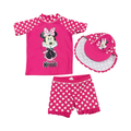 12-18M Bright Pink Mini 3pc Swimming Set - MiniClub
