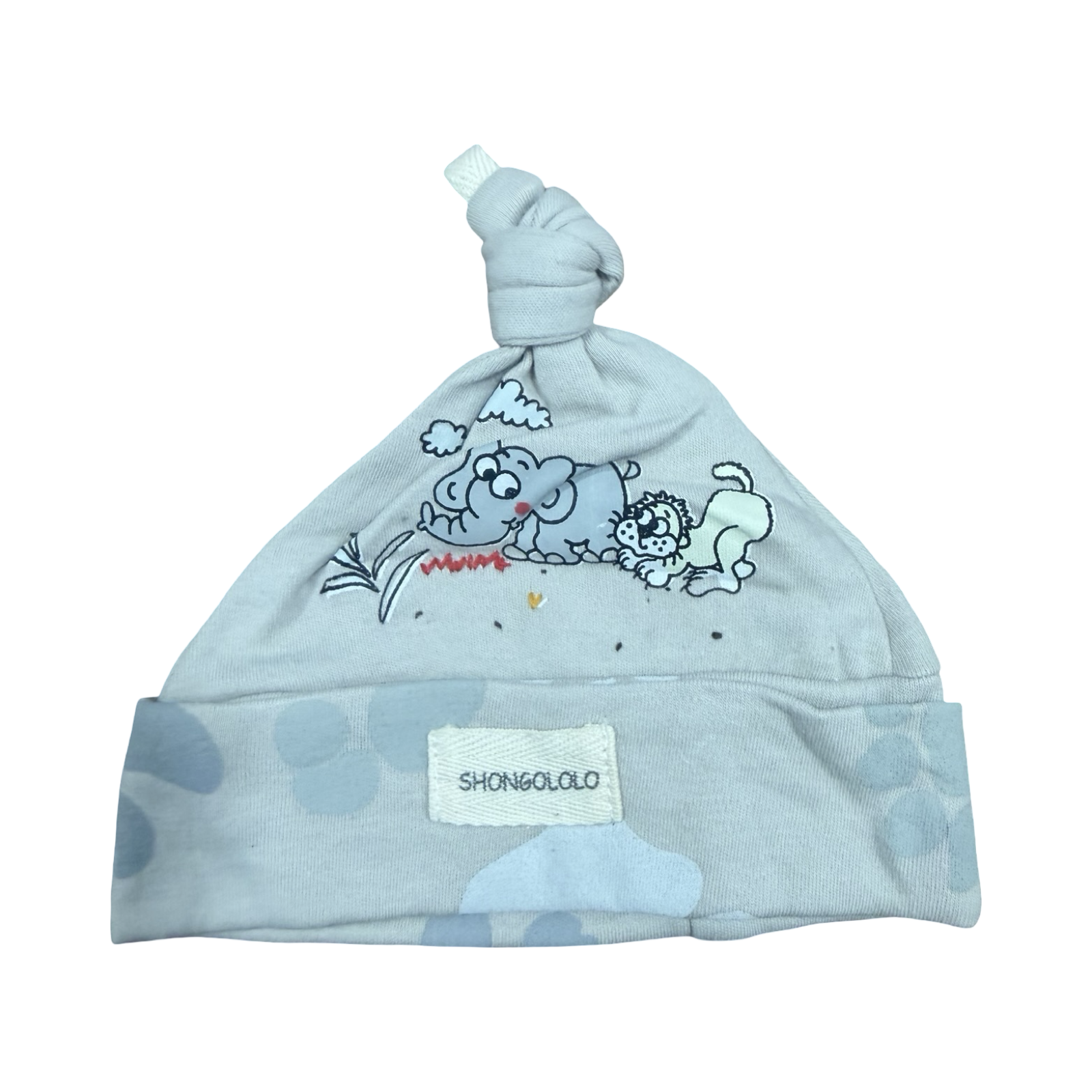 One Size Lion & Elephant Beanie - Shongololo