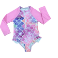 2-3Y Mermaid Style Long Sleeve Costume
