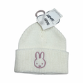 *NEW* 0-6M White Bunny Knitted Beanie - Cotton On