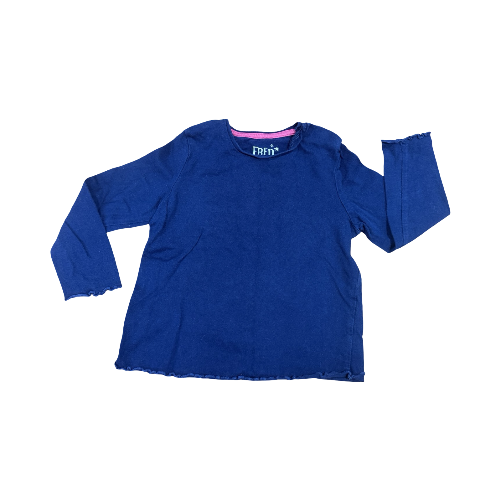 12-18M Navy Long Sleeve T-Shirt - Fred & Flo