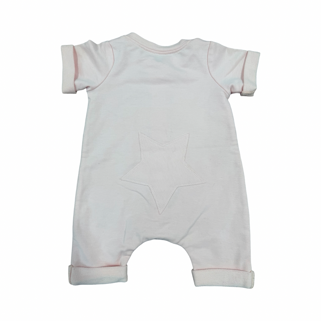 3-6M Pink Bodysuit with Star detail