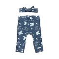 3-6M Grey Bunny Leggings with Headband - Woolworths