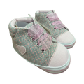 *NEW* Size 2 Pink & Grey Baby Sneakers - Popcandy