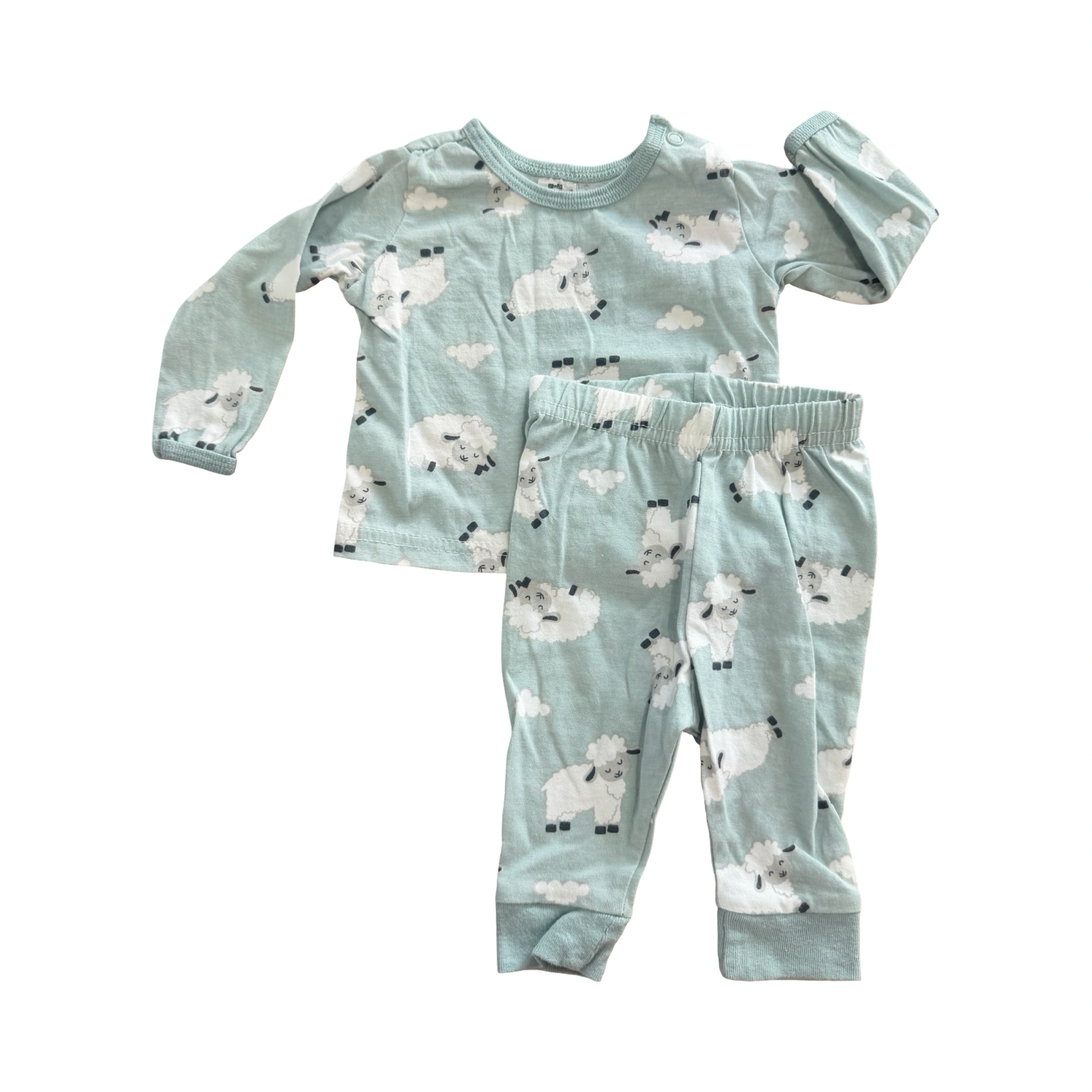 Newborn Sheep 2pc Blue Set - Tiny Tots