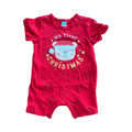 0-3M My First Christmas Romper - Tiny Tots