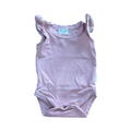 0-3M Dusty Pink Bodysuit with Frill detail - Mia Mari Kids