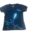 18-24M Black Space T-Shirt - LC Waikiki