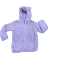 12-18M Pink Bear Fleece Hooded Jacket - Tiny Tots