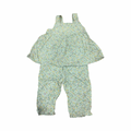 12M Green Floral Summer 2pc Set - H & M