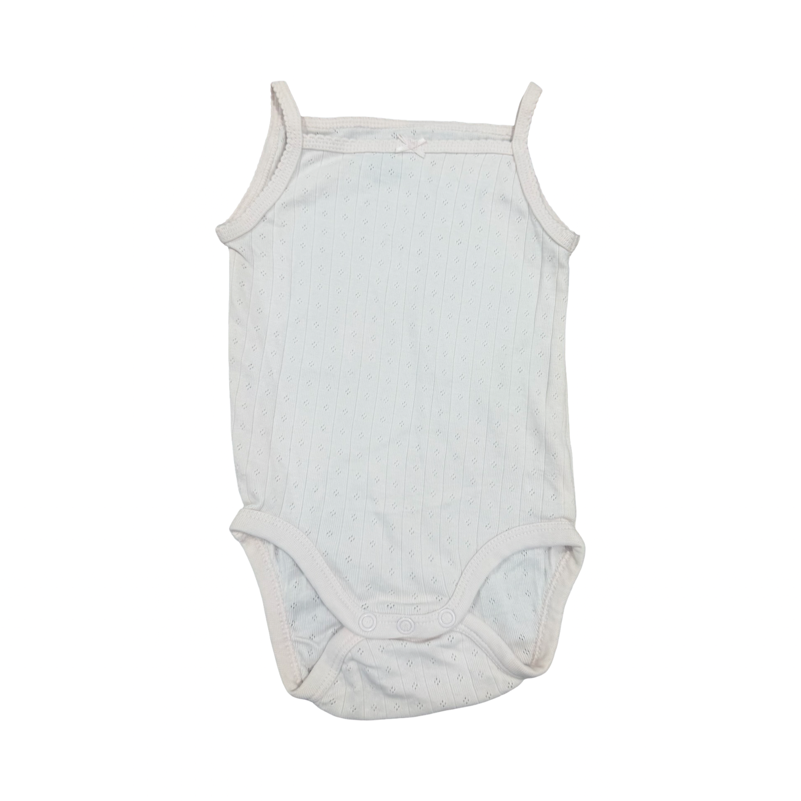 6M Pink Cotton Ballet Style Bodysuit - H & M