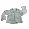 12-18M Green Khaki Cotton Jacket - Naartjie