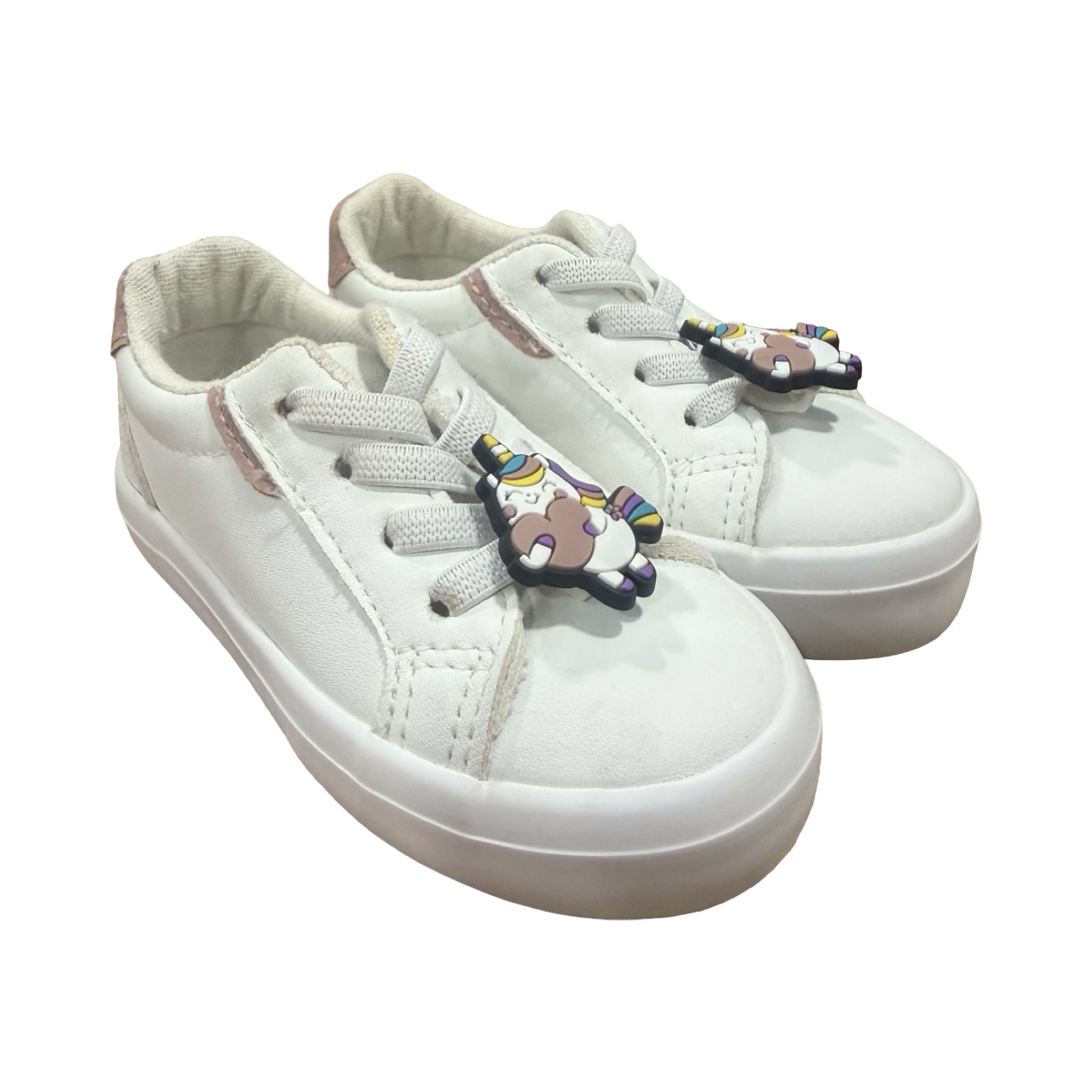 Size 4 White Unicorn Sneakers - Ackermans
