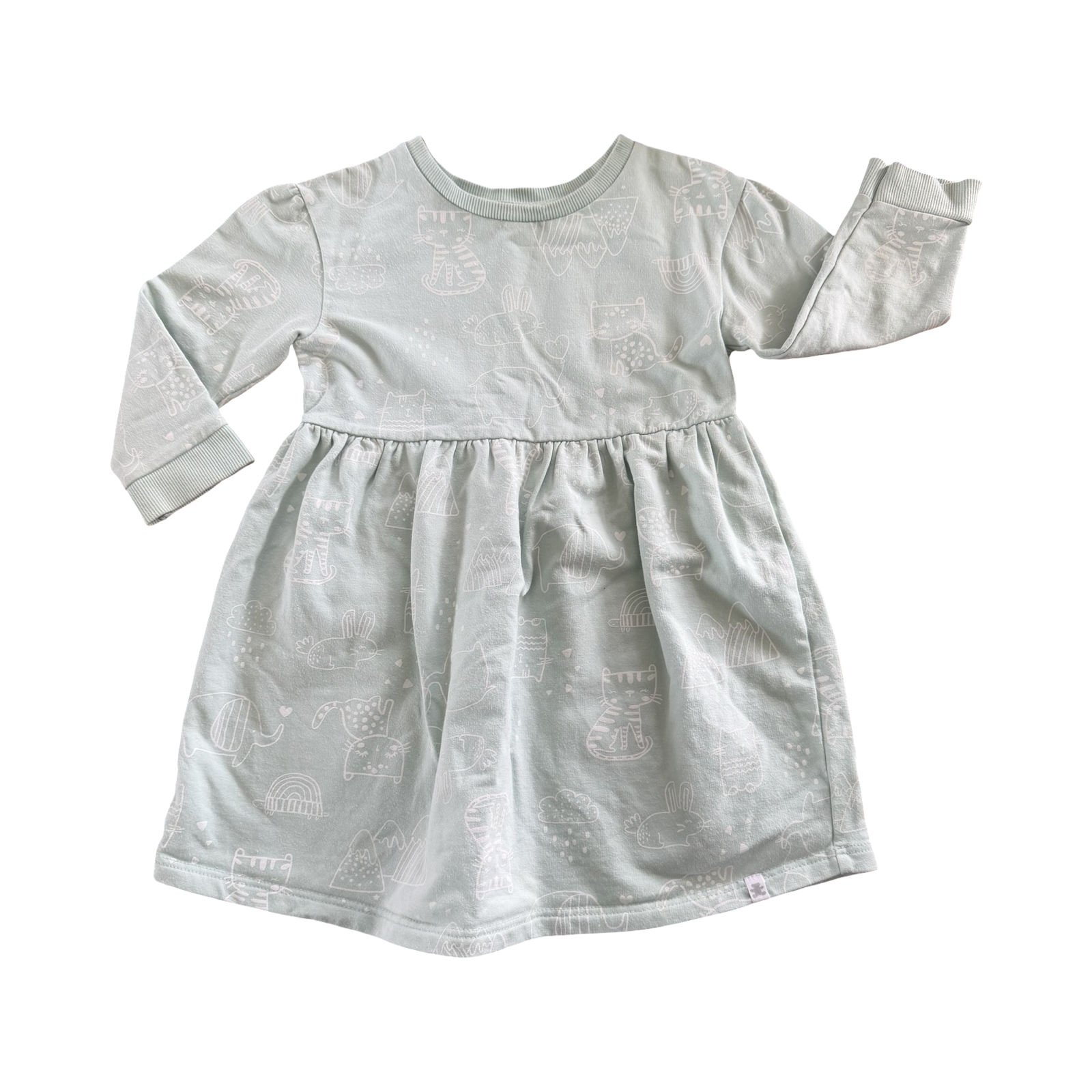 18-24M Green Aimal Printed Designs - Woolworths