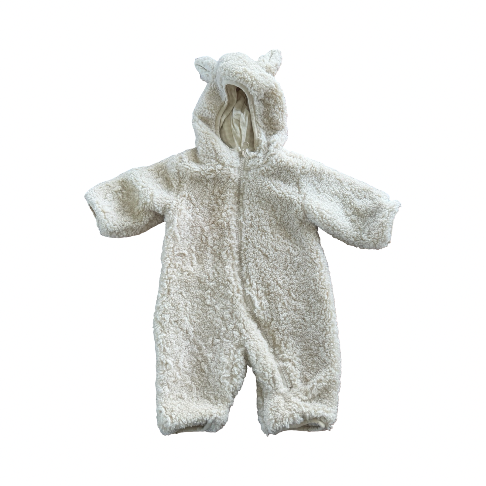 0-3M Super Cute Sheep Bear Fleece Onesie - Clicks
