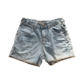 12-13Y Light Blue Washed Denim Shorts - BOBOLI Jeans