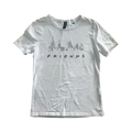 11-12Y White Friends Shirt with Embroidery Detail - H & M