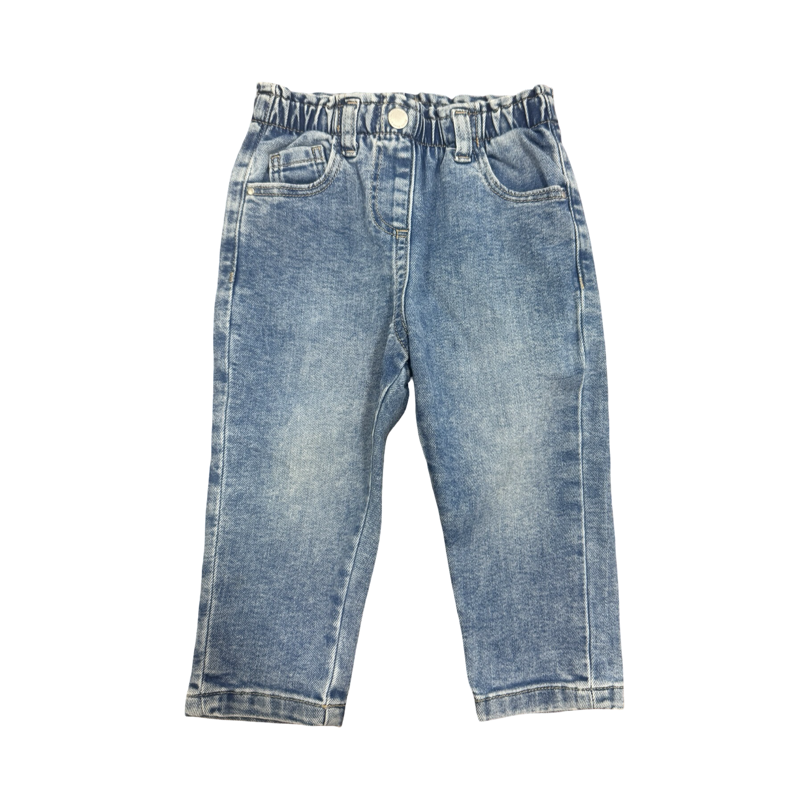 12-18M Long Washed Look Denim - NEXT