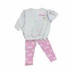 18-24M Barbie Sweater Top & Leggings - NEXT