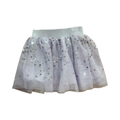 2-3Y Purple Tutu Style Skirt with Sequins & Elsa Bodysuit - Frozen
