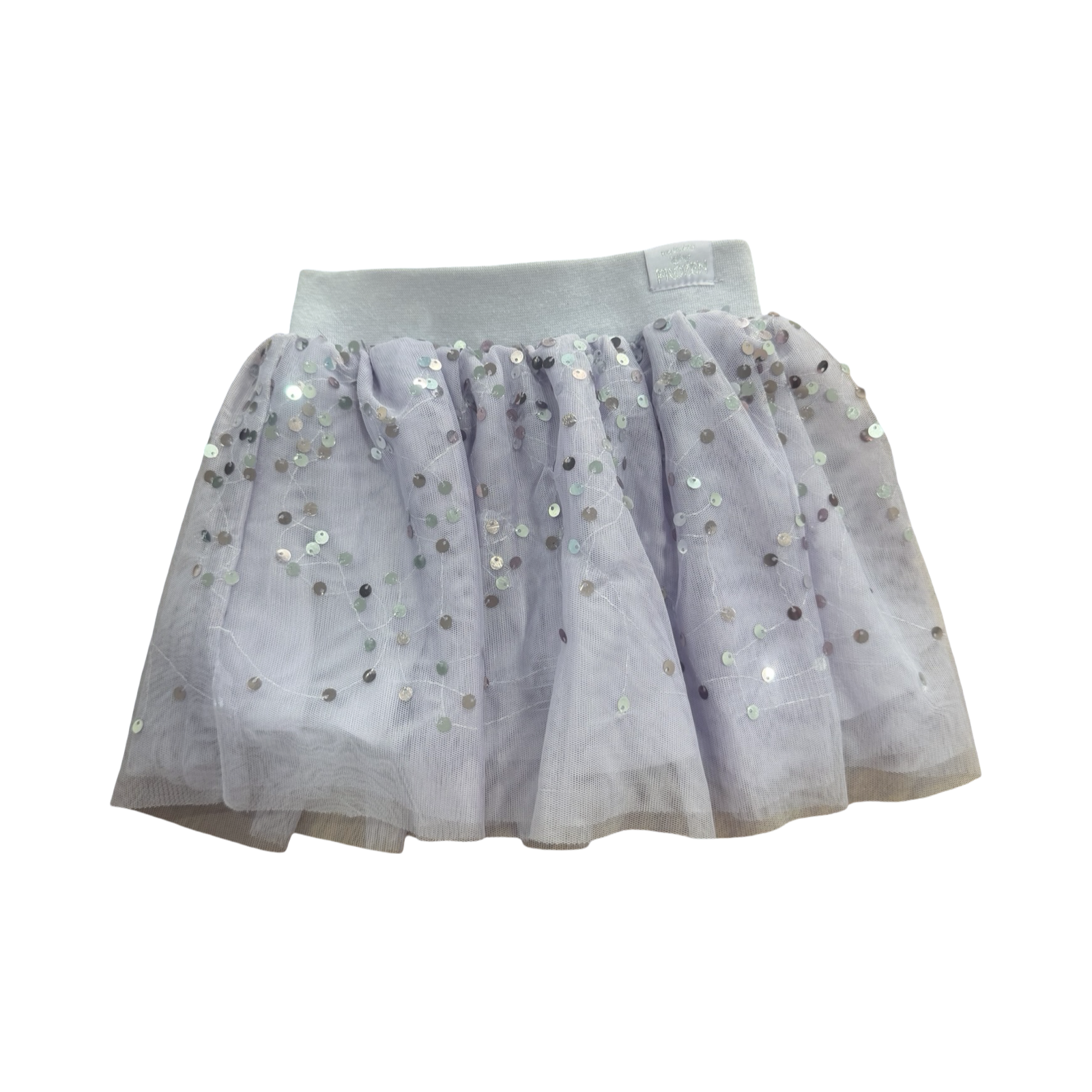 2-3Y Purple Tutu Style Skirt with Sequins & Elsa Bodysuit - Frozen