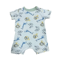 6-12M White Animal Romper - Woolworths