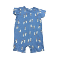 12-18M Blue Seagull Romper - Tiny Tots