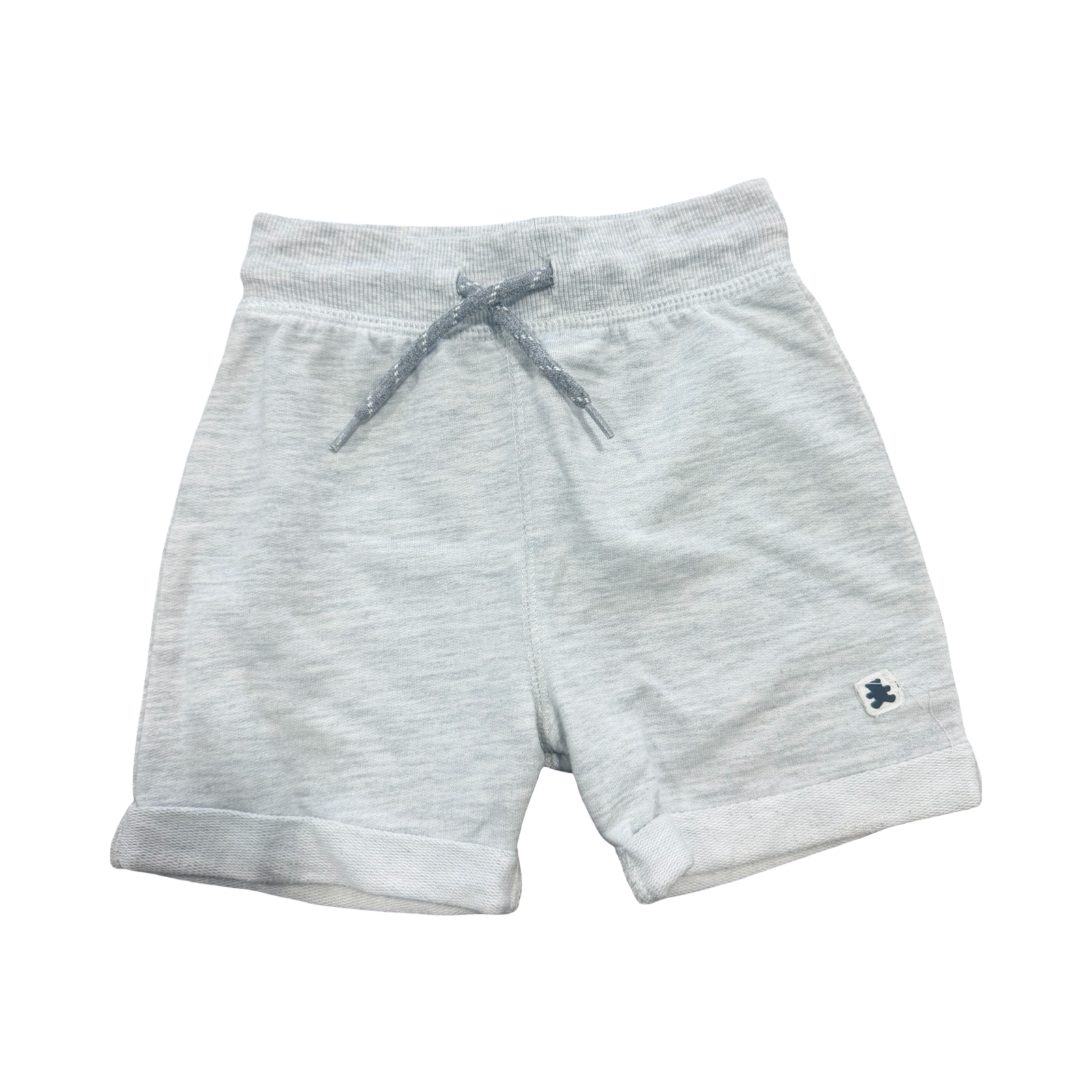 6-12M Grey Melange Shorts - Woolworths