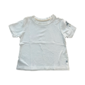 6-12M White Cotton Plain T-Shirt - Woolworths