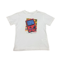 4-5Y White Game T-Shirt - Kids