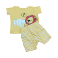 6-12M Yellow 2pc Lion Sleepwear Set - Woolworths